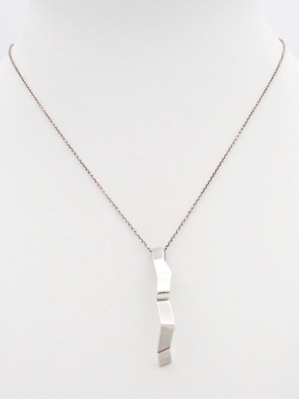 Tiffany & Co. Frank Gehry Long Fold Necklace 925